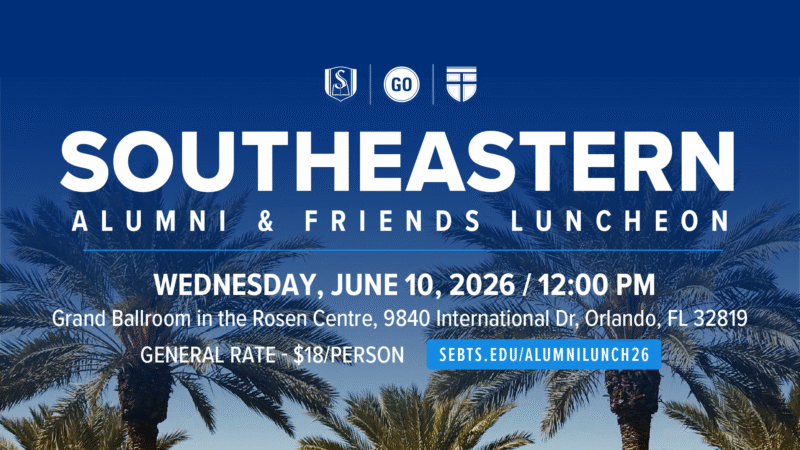 SBC 2026 Southeastern Alumni & Friends Luncheon event graphic