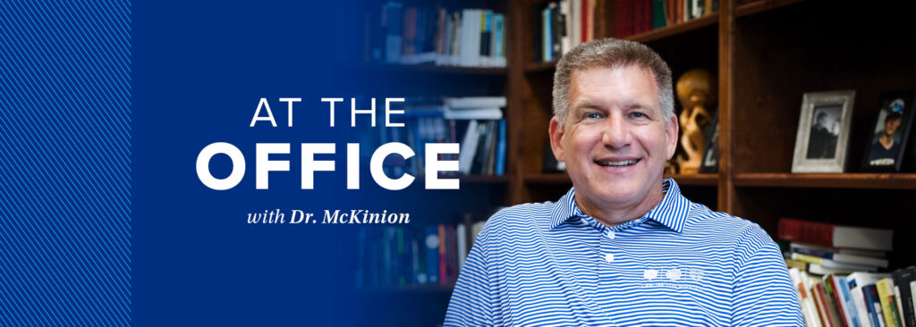 At the Office with Dr. McKinion - Southeastern Baptist Theological Seminary